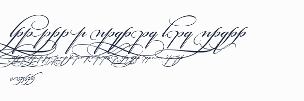 Bickham Script Alt Three預覽圖