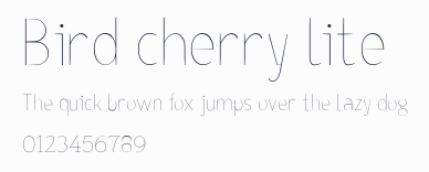 Bird cherry lite預覽圖
