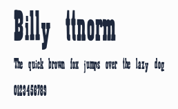 Billy ttnorm預覽圖