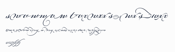 Bickham Script Alt Four預覽圖