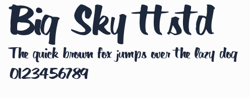 Big Sky ttstd預覽圖