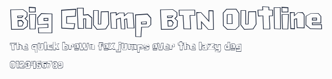 Big Chump BTN Outline預覽圖