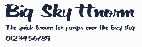 Big Sky ttnorm預覽圖