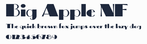 Big Apple NF預覽圖