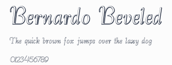 Bernardo Beveled預覽圖
