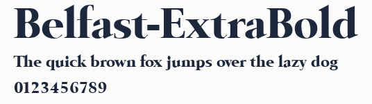 Belfast-ExtraBold預覽圖