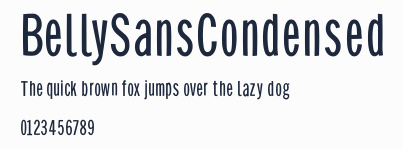BellySansCondensed預覽圖