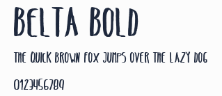 Belta Bold預覽圖