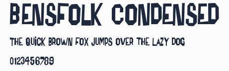 Bensfolk Condensed預覽圖