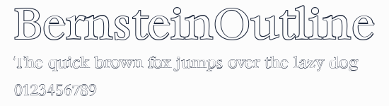 BernsteinOutline預覽圖