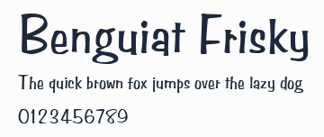 Benguiat Frisky預覽圖