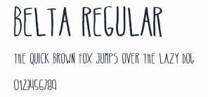 Belta Regular預覽圖