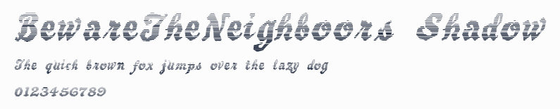 BewareTheNeighboors Shadow預覽圖