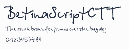 BetinaScriptCTT預覽圖