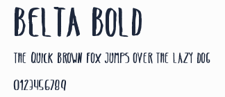 Belta Bold預覽圖