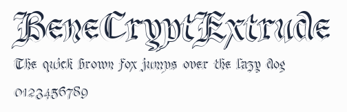 BeneCryptExtrude預覽圖