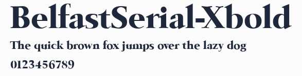 BelfastSerial-Xbold預覽圖