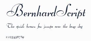 BernhardScript預覽圖