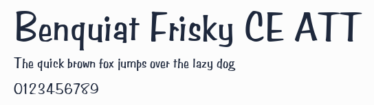 Benquiat Frisky CE ATT預覽圖