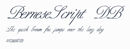 BerneseScript DB預覽圖