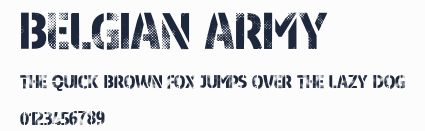 Belgian Army預覽圖