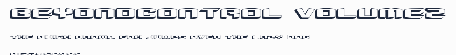 BeyondControl volume2預覽圖