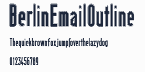 Berlin Email Outline預覽圖