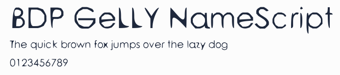 BDP GeLLY NameScript預覽圖