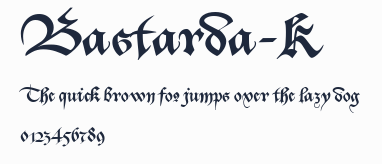 Bastarda-K預覽圖