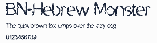 BN-Hebrew Monster預覽圖