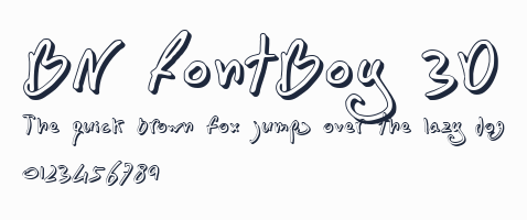 BN FontBoy 3D預覽圖