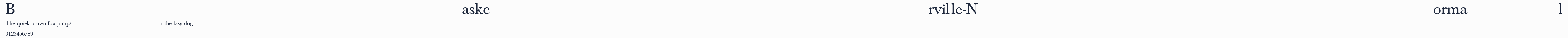 Baskerville-Normal預覽圖