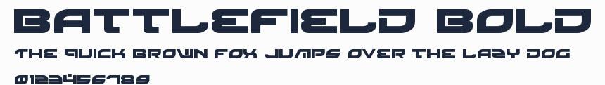 Battlefield Bold預覽圖