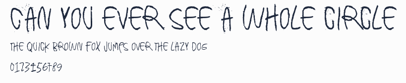 Can you ever see a whole circle預覽圖