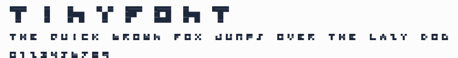 TINYFONT預覽圖