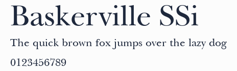 Baskerville SSi預覽圖