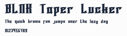 BLNK Taper Lucker預覽圖