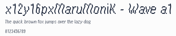 x12y16pxMaruMoniK - Wave a1預覽圖