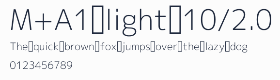 M+A1 light 10/2.0預覽圖