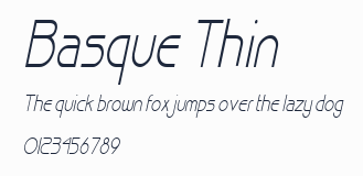 Basque Thin預覽圖