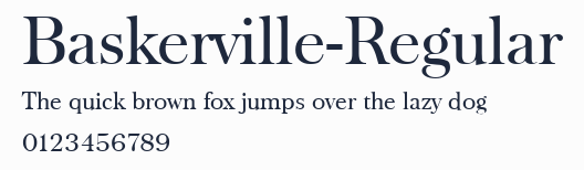 Baskerville-Regular預覽圖