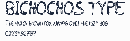 BICHOCHOS TYPE預覽圖