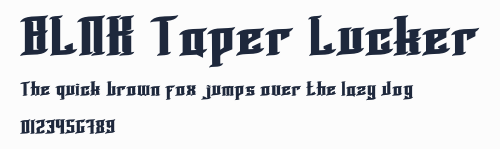 BLNK Taper Lucker預覽圖