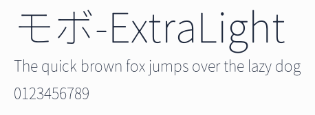 モボ-ExtraLight預覽圖