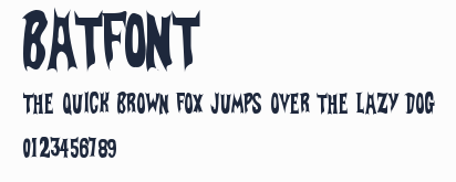 BatFont預覽圖