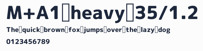 M+A1 heavy 35/1.2預覽圖