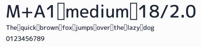 M+A1 medium 18/2.0預覽圖
