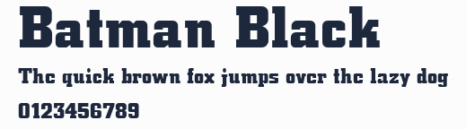 Batman Black預覽圖