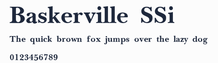 Baskerville SSi預覽圖