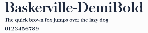 Baskerville-DemiBold預覽圖